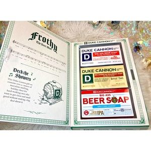 Duke Cannon Supply Co. Frothy the Beer Man Men’s 3-Piece Bar Soap Gift Set